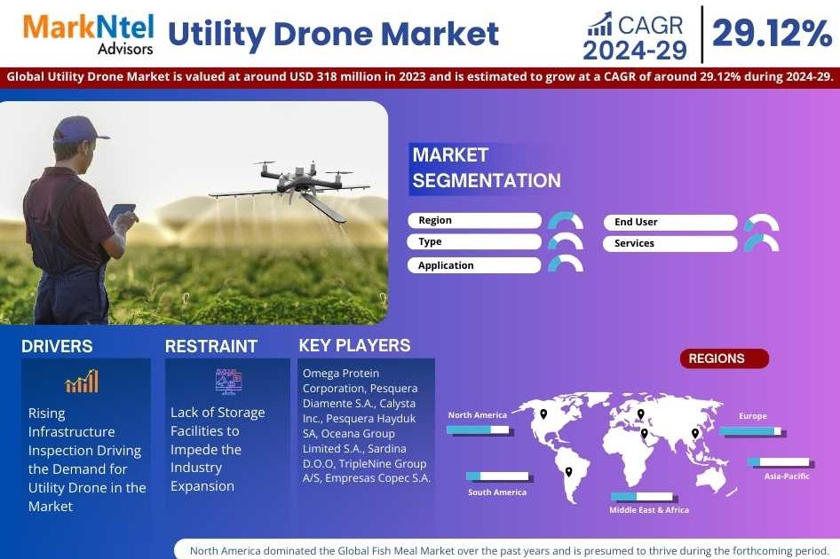 Utility Drone Market Trends: Growth, Share, Value, Size, and Analysis By 2029